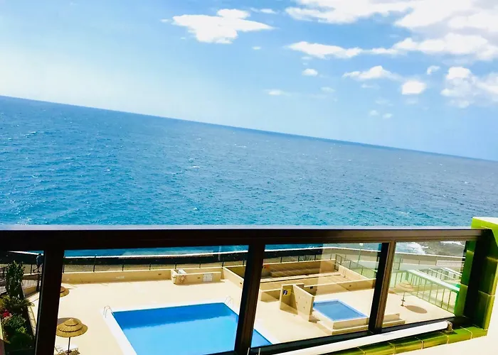 דירה Atlantic View - Quiet, Peaceful And Windless With Fantastic Ocean View קוסטה דל סילנסיו